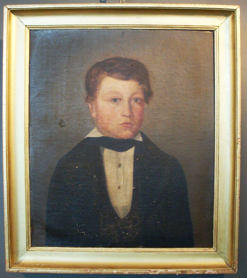 Naive Portrait of a Boy